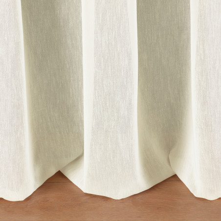 Tissu uni Benu Sky Recycled Fischbacher 1819