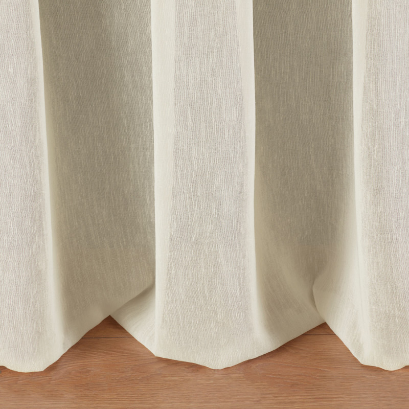 Tissu uni Benu Sky Recycled Fischbacher 1819