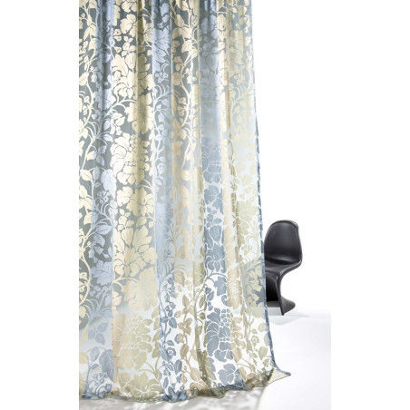 Tissu fleuri Botanic Fischbacher 1819
