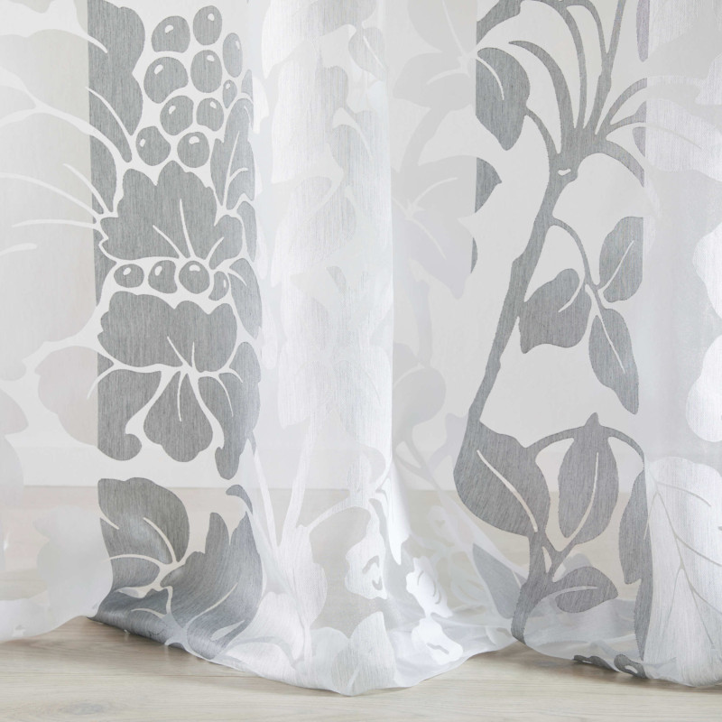 Tissu fleuri Botanic Fischbacher 1819