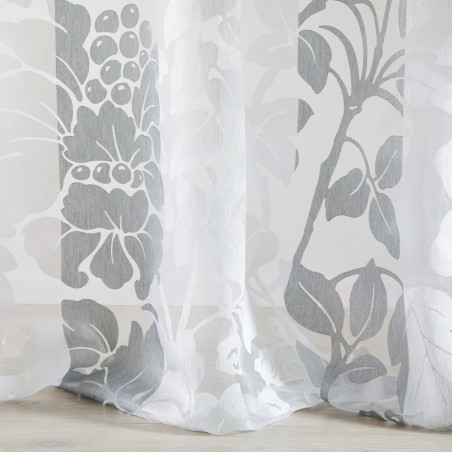 Tissu fleuri Botanic Fischbacher 1819