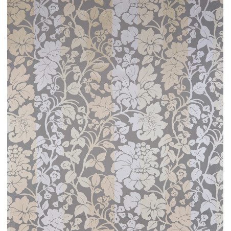 Tissu fleuri Botanic Fischbacher 1819