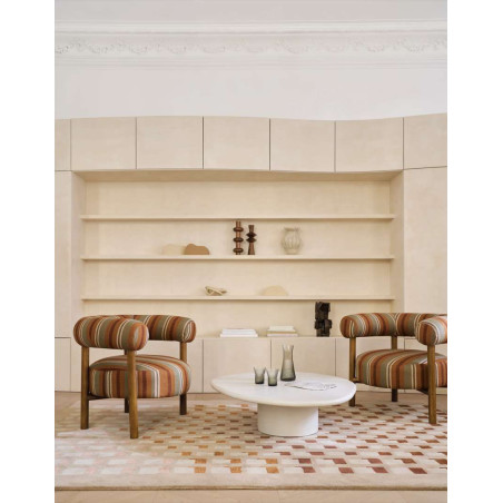 Tissu à rayures Via Verri Milan Casamance