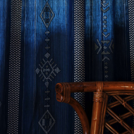 Tissu géométrique Kana Elitis