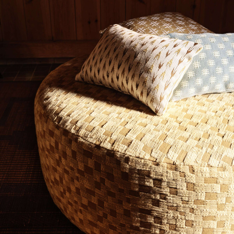 Tissu géométrique Maka Elitis