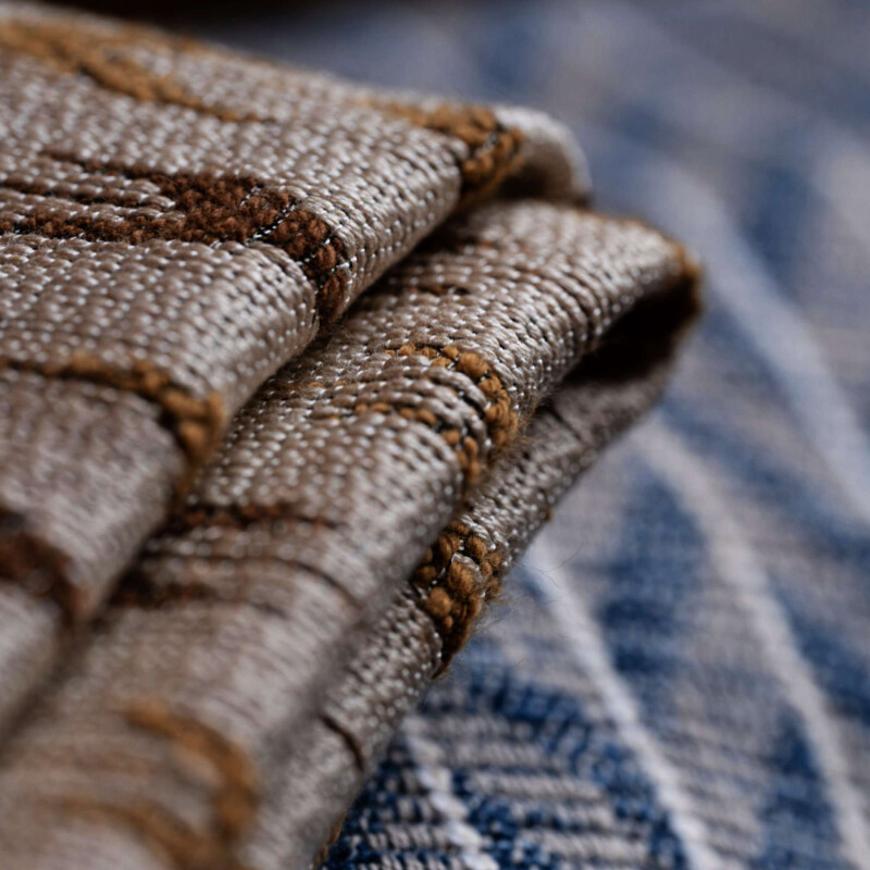 Tissu géométrique Maka Elitis