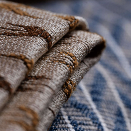 Tissu géométrique Maka Elitis