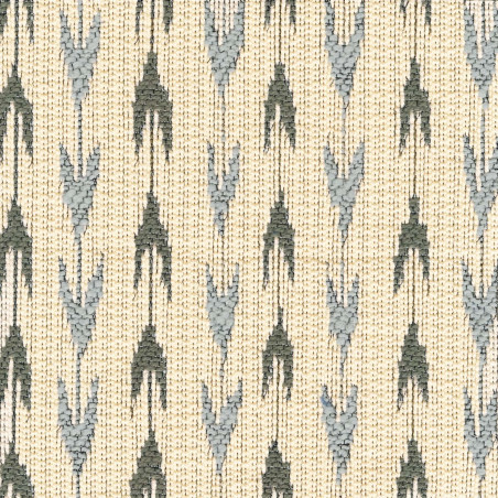 Tissu géométrique Maka Elitis