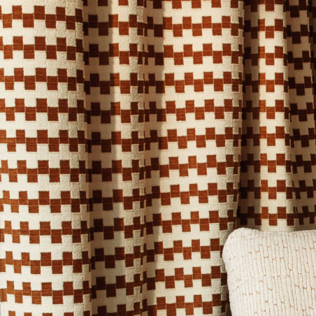 Tissu géométrique Kahn Elitis