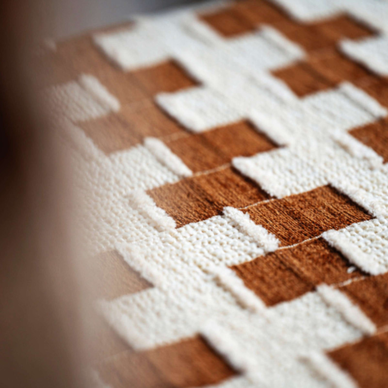Tissu géométrique Kahn Elitis