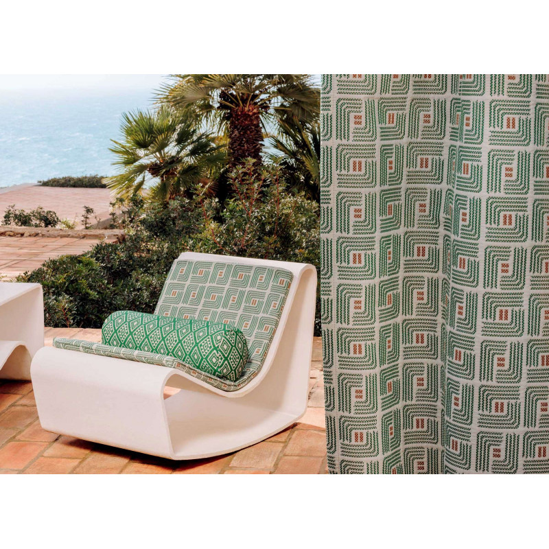Tissu géométrique Oura Elitis