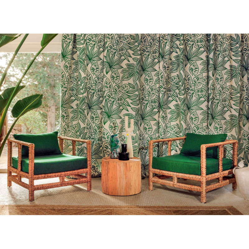 Tissu végétal Vilamoura Elitis