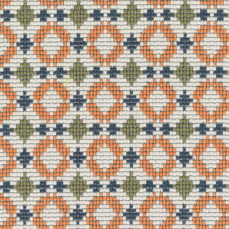Tissu géométrique Pasadena Elitis
