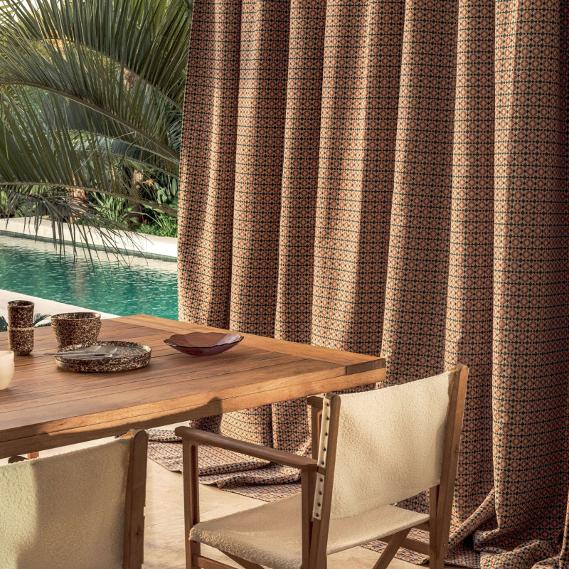 Tissu géométrique Pasadena Elitis