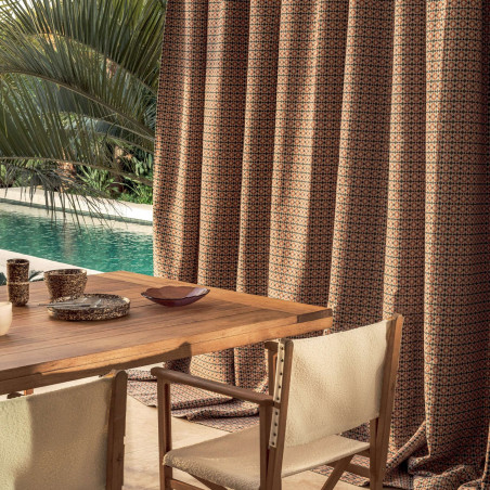 Tissu géométrique Pasadena Elitis