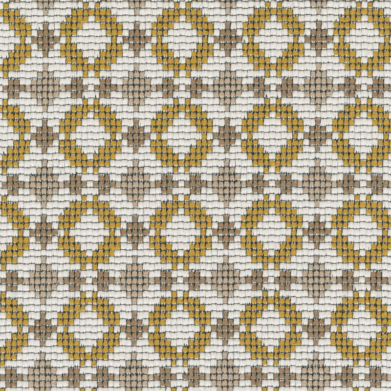 Tissu géométrique Pasadena Elitis