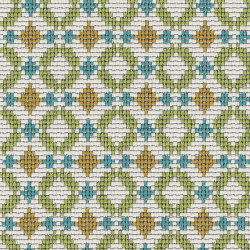 Tissu géométrique Pasadena Elitis