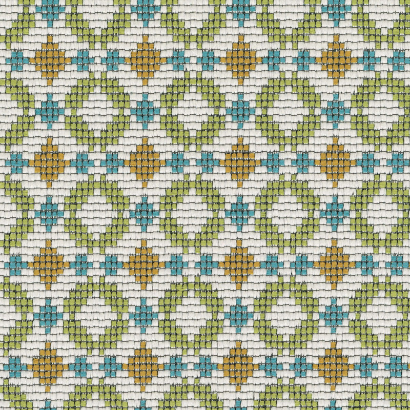 Tissu géométrique Pasadena Elitis