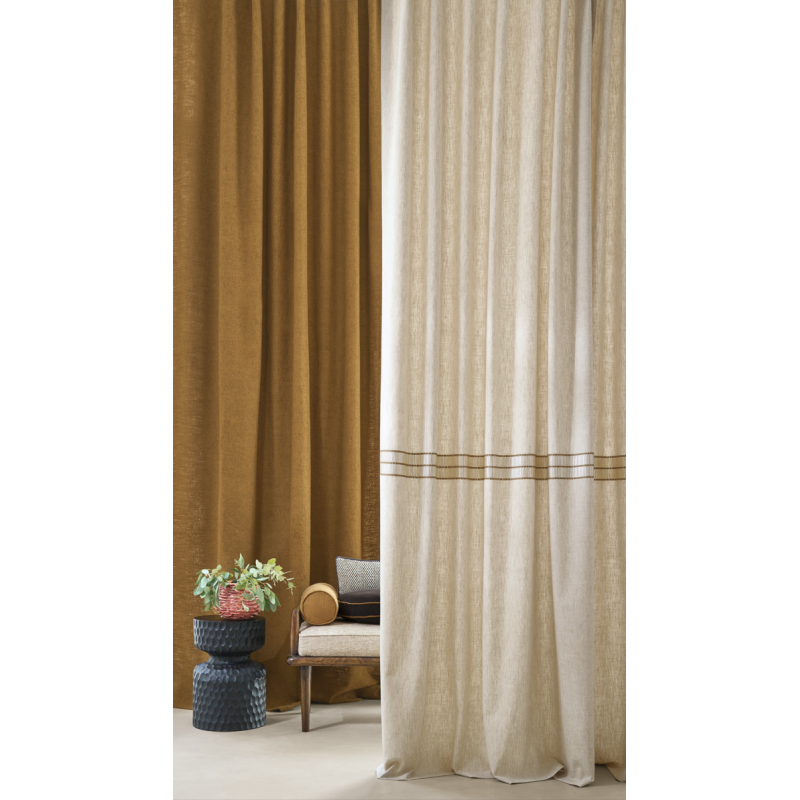 Tissu à rayures Trim Recyclé Camengo