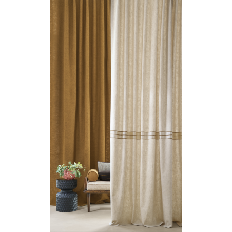 Tissu à rayures Trim Recyclé Camengo