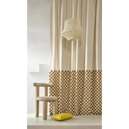 Tissu à carreaux Dazzle Recyclé Camengo