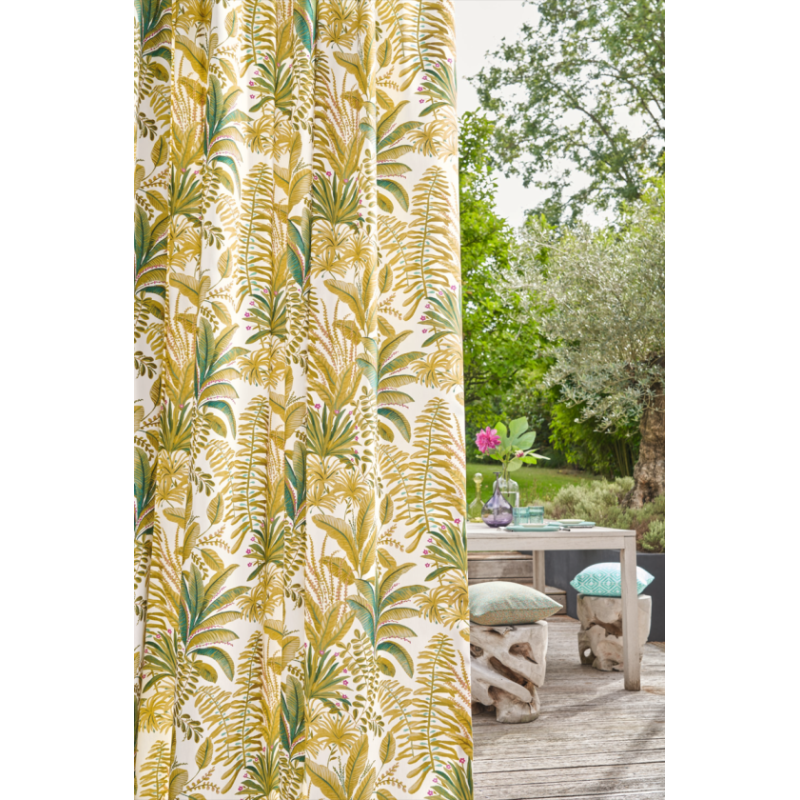 Tissu végétal Porquerolles Camengo