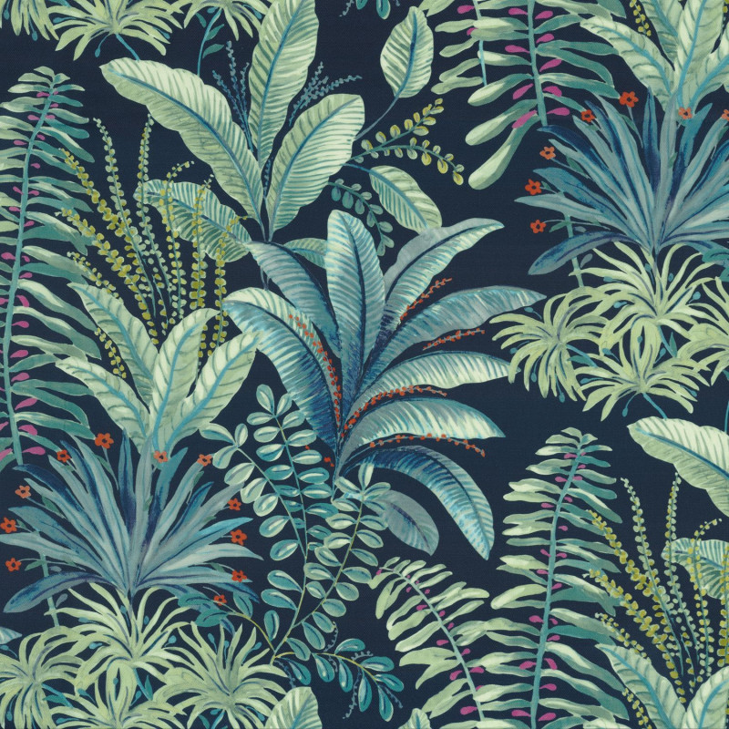 Tissu végétal Porquerolles Camengo