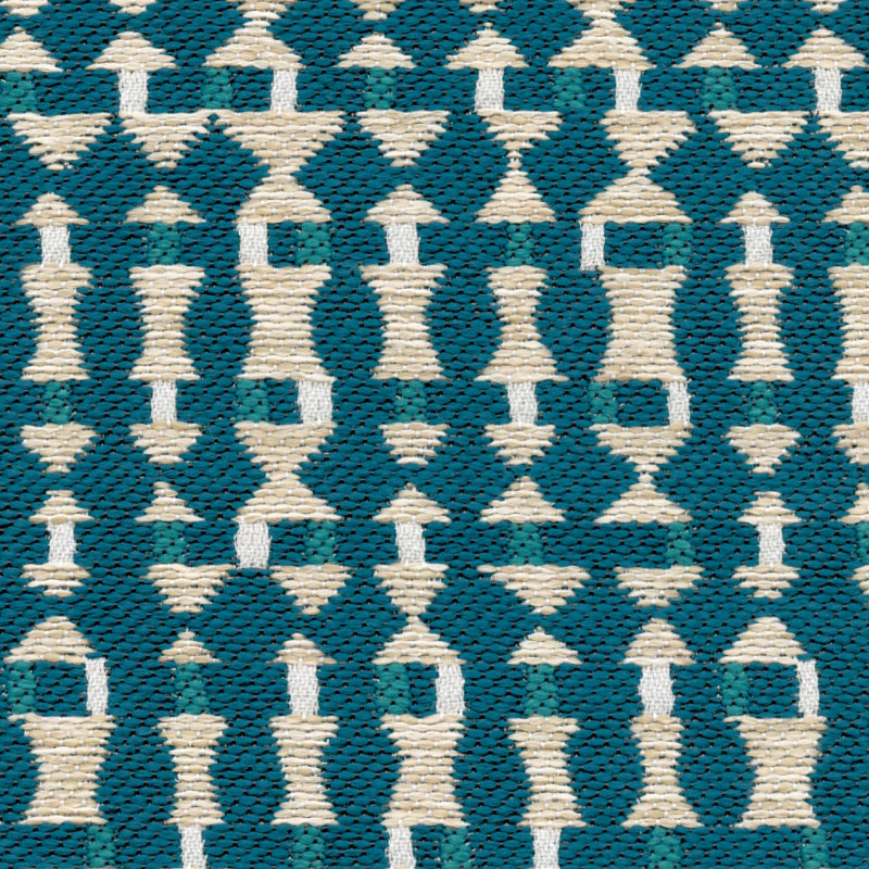 Tissu géométrique Corsaro Élitis