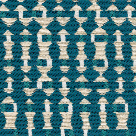 Tissu géométrique Corsaro Élitis