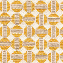 Tissu géométrique Sarnico Élitis