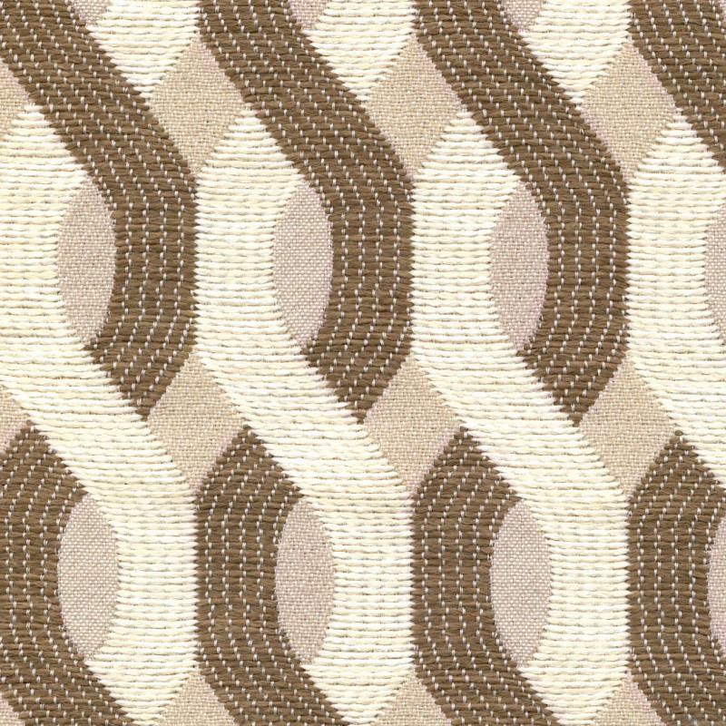 Tissu géométrique Aquarama Élitis
