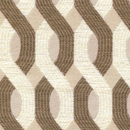 Tissu géométrique Aquarama Élitis
