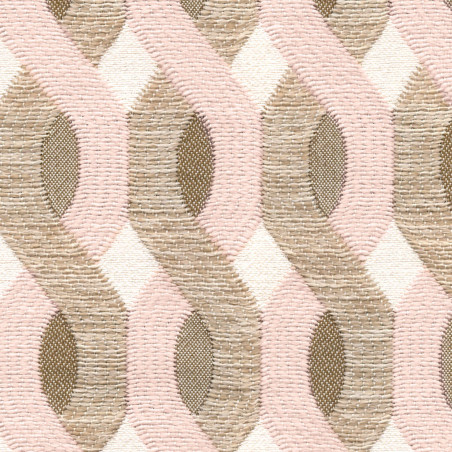 Tissu géométrique Aquarama Élitis
