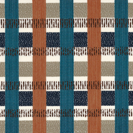 Tissu à carreaux Santana Casamance