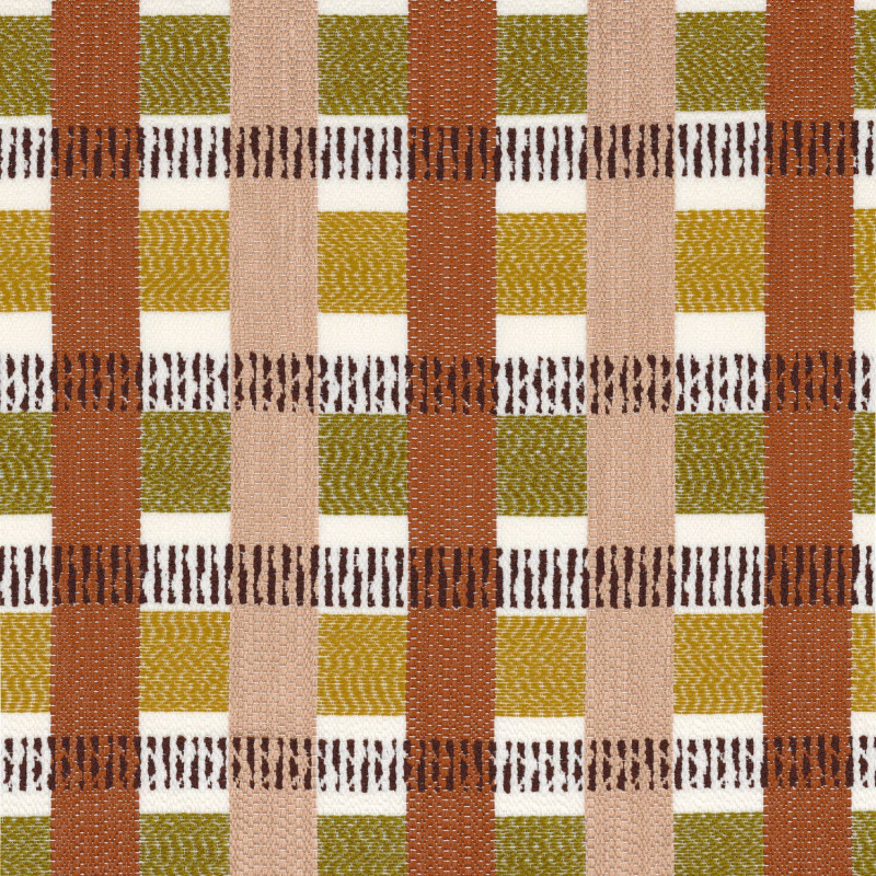 Tissu à carreaux Santana Casamance