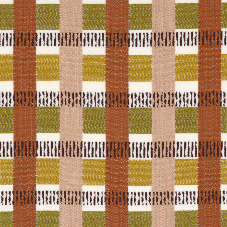 Tissu à carreaux Santana Casamance