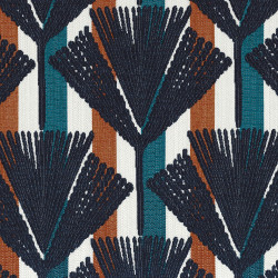 Tissu fleuri Madère Casamance