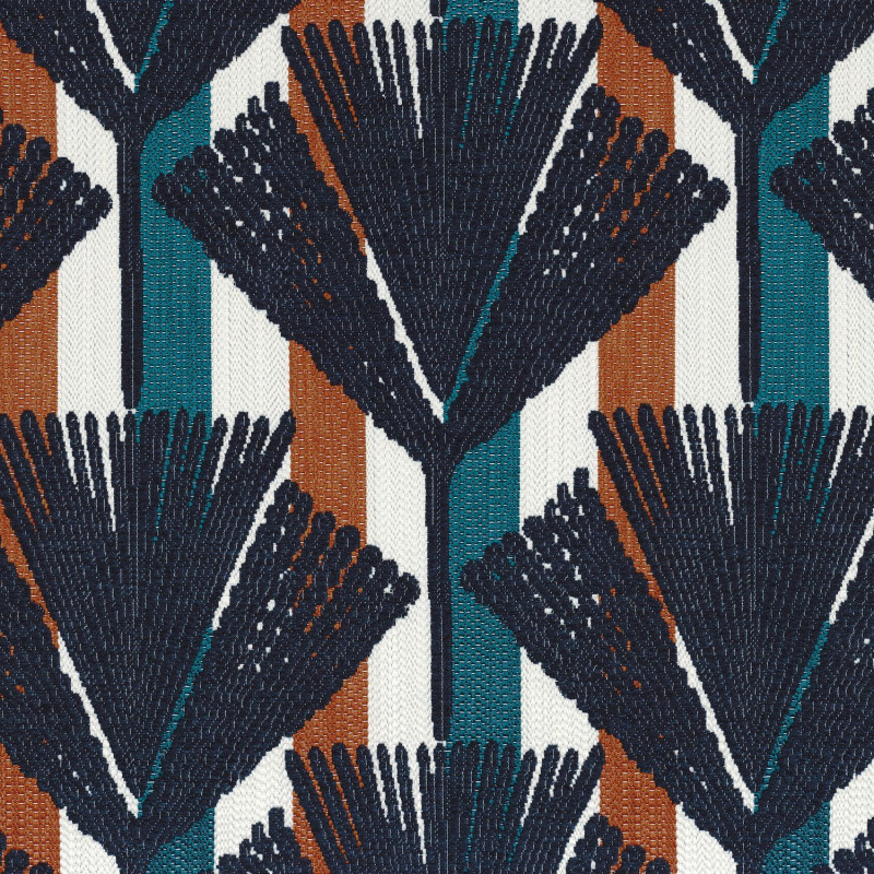 Tissu fleuri Madère Casamance