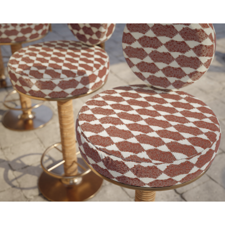 Tissu géométrique Ilha Casamance