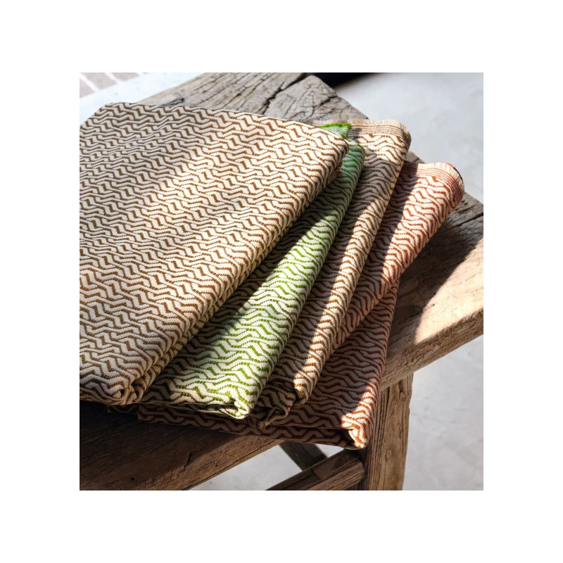 Tissu géométrique Minoa Casamance
