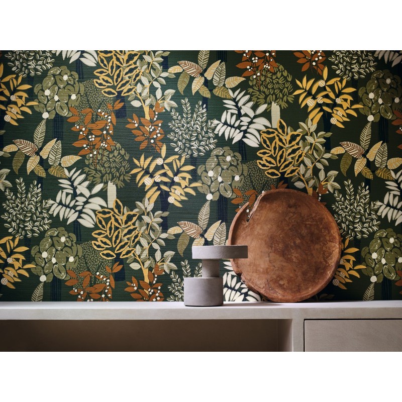 Papier peint Peradeniya marque Casamance
