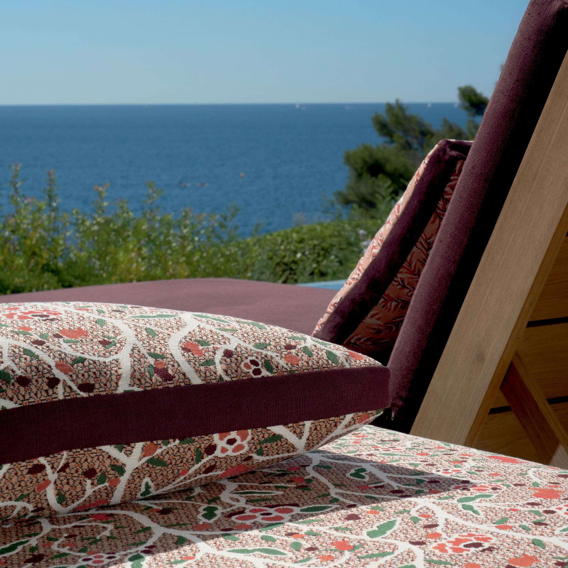 Tissu fleuri Bossa Nova Elitis