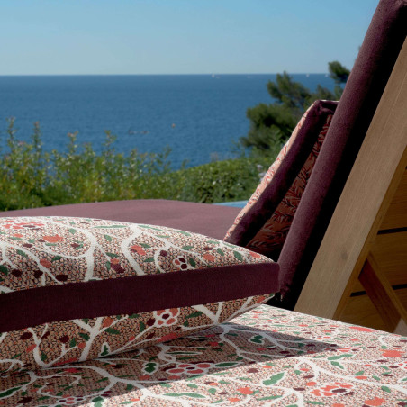 Tissu fleuri Bossa Nova Elitis