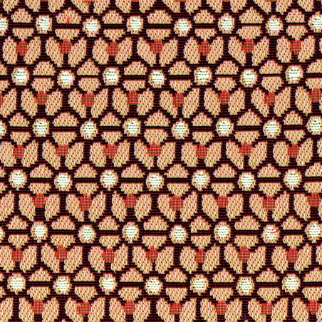 Tissu fleuri Rumba Elitis