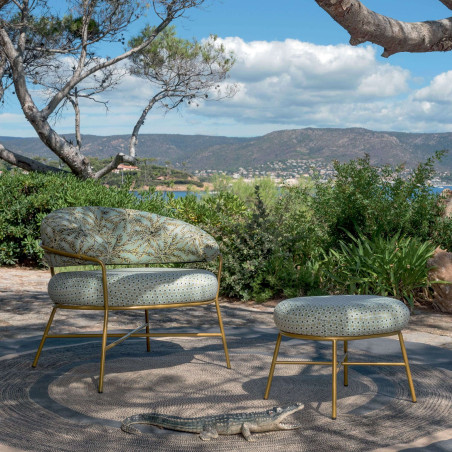 Tissu fleuri Rumba Elitis