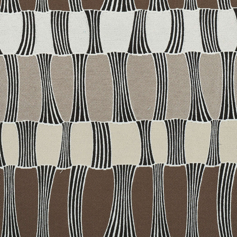 Tissu géométrique Santa Cruz Elitis