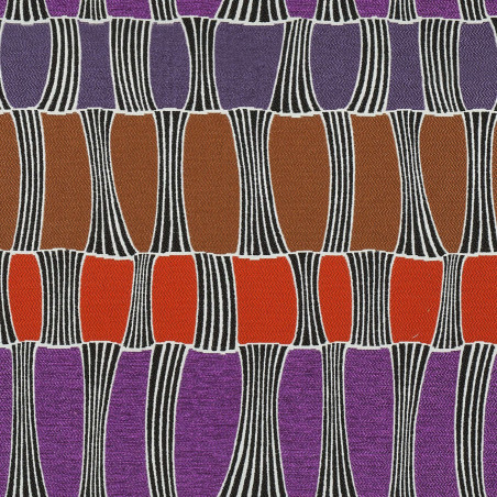 Tissu géométrique Santa Cruz Elitis