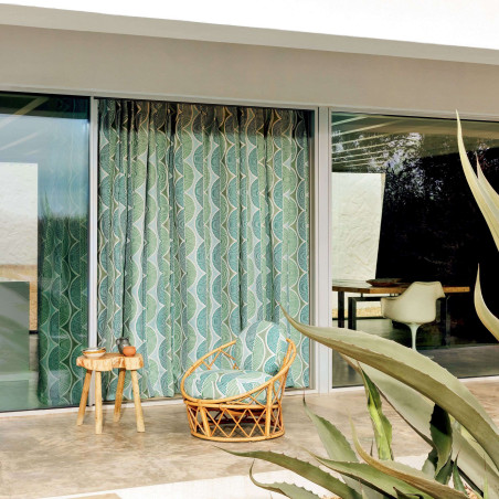 Tissu géométrique Parana Elitis