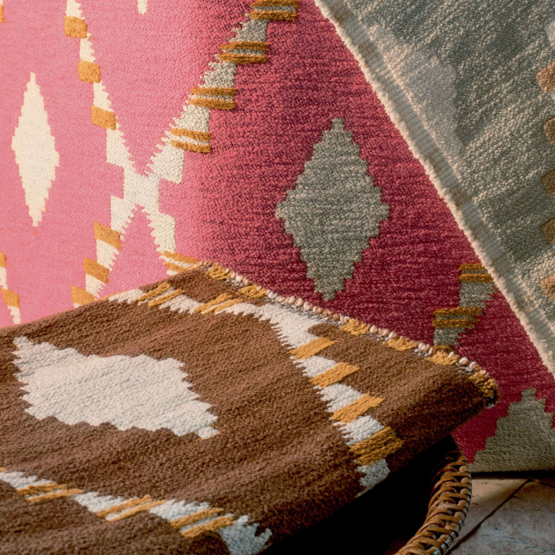 Tissu aztèque Paloha Elitis