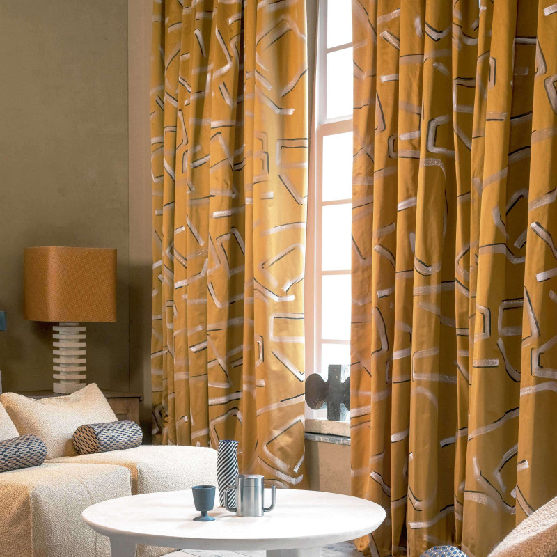 Tissu géométrique Istinto Elitis